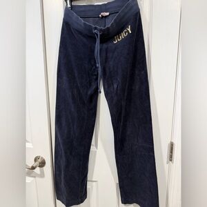 Velvet Juicy Couture Sweatpants navy blue xs